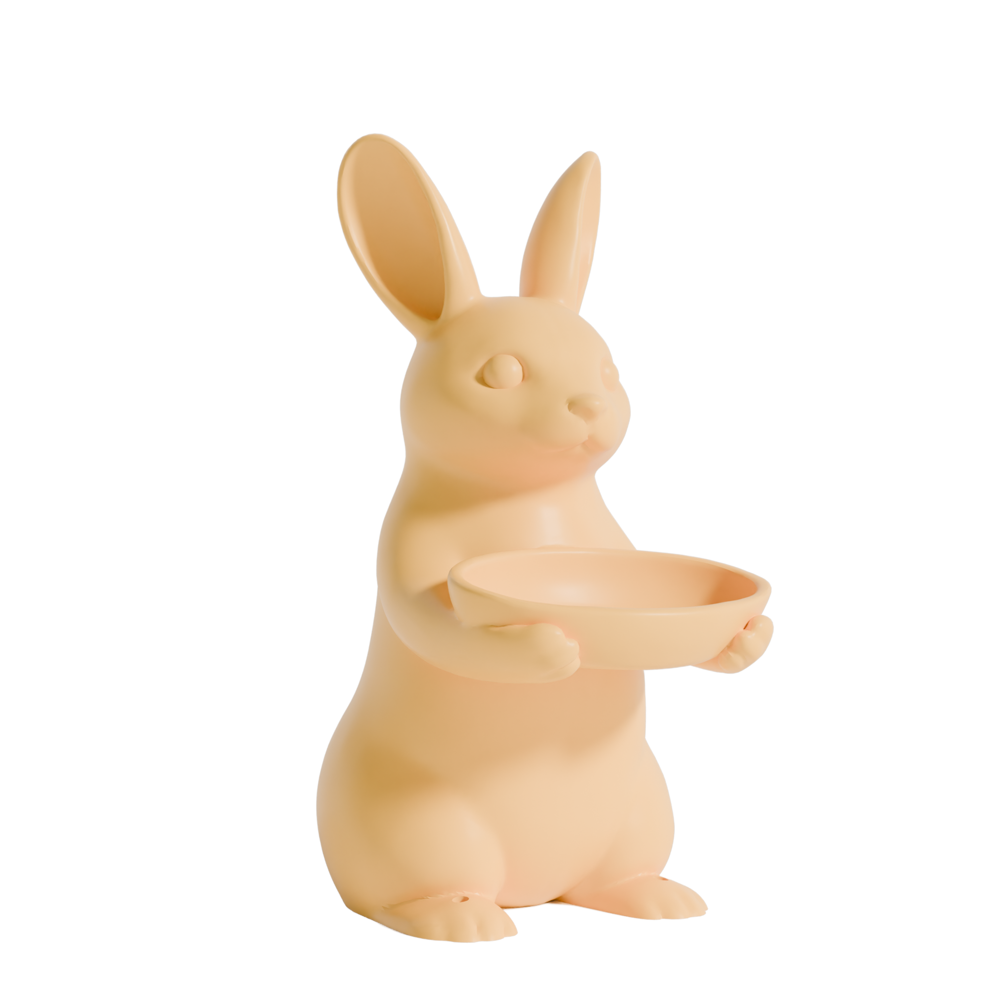 Fiastra Bunny Key Holder - Yellow - bunny geel studio 1
