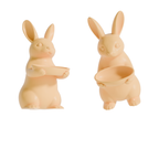 Fiastra Bunny Key Holder - Yellow - bunny geel twee aanzichten 1