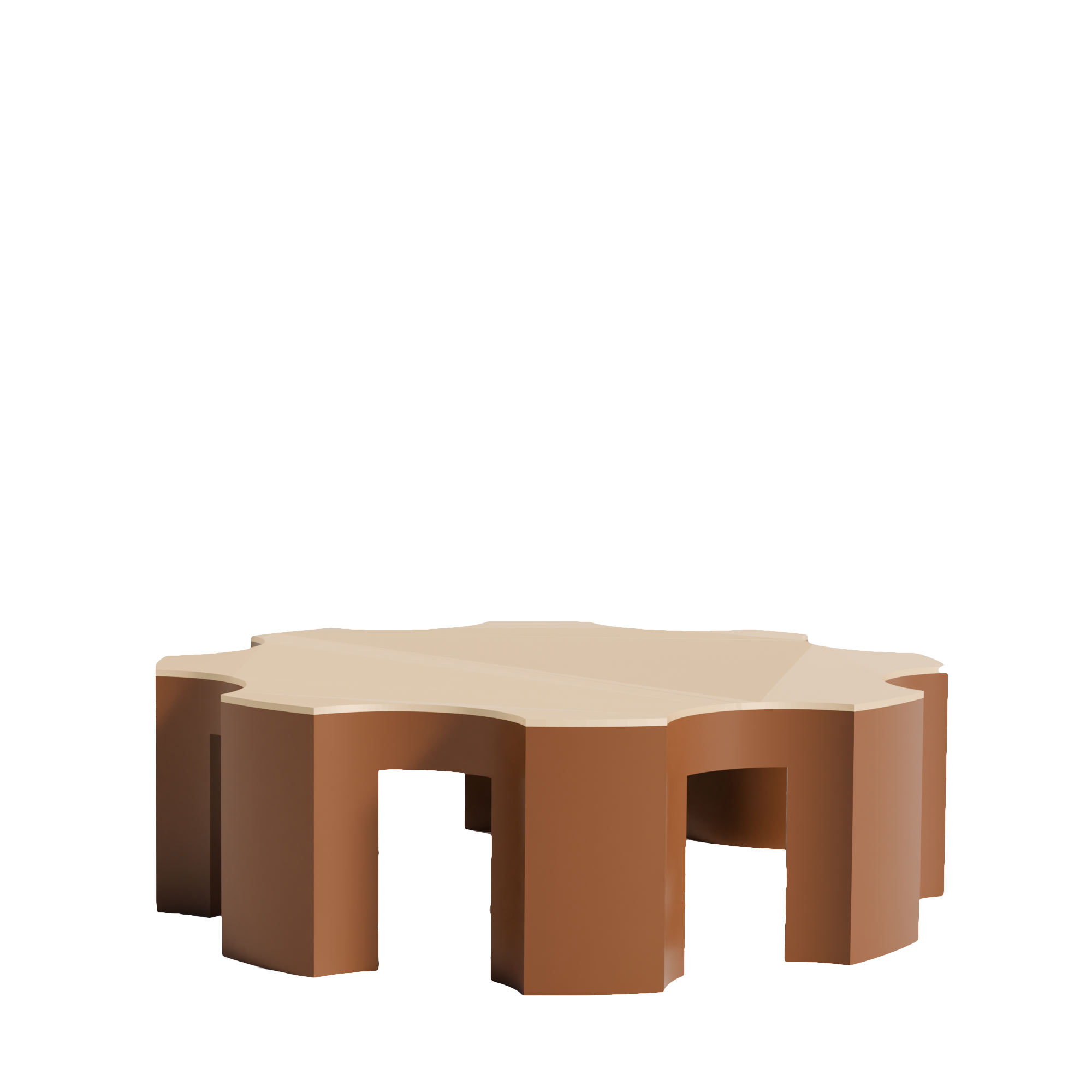 Fiastra Caleria Cake Stand - Brown - caleria cake stand bruin studio 1