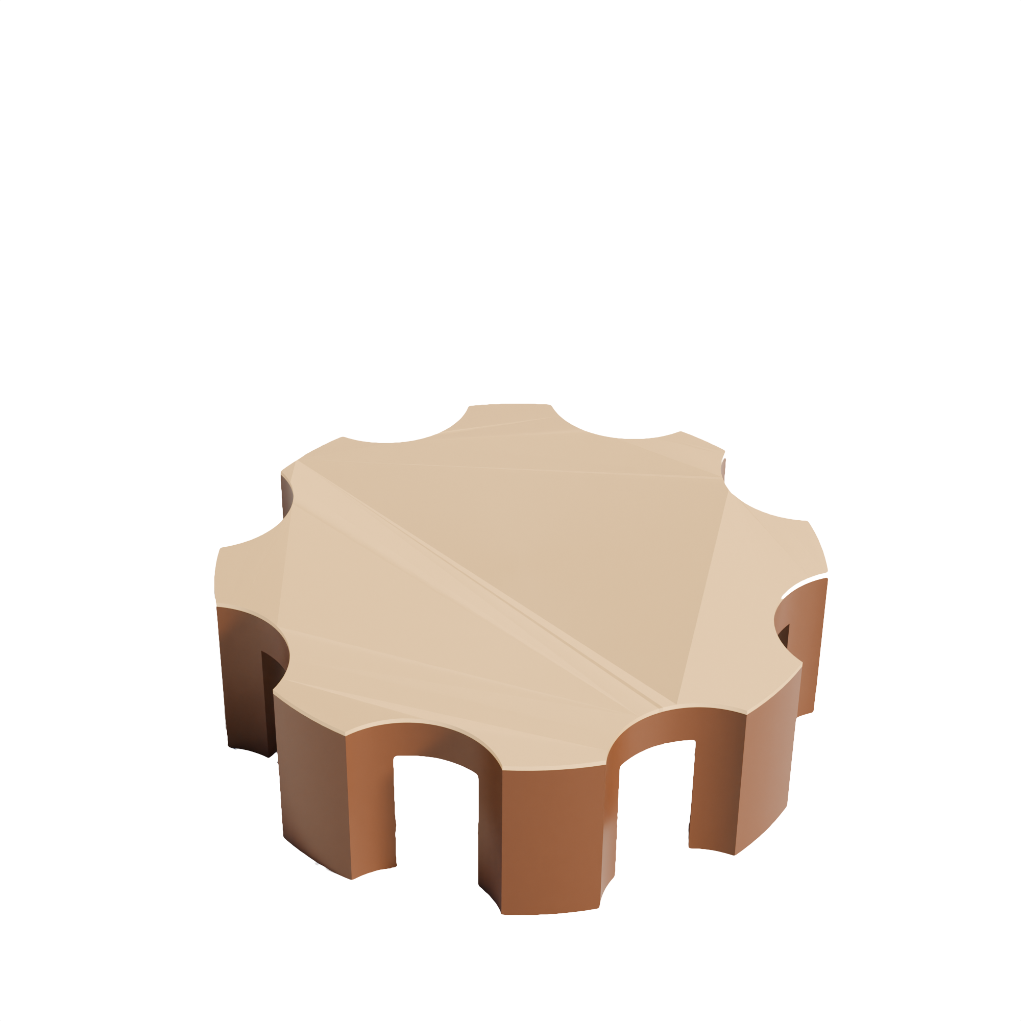 Fiastra Caleria Cake Stand - Brown - caleria cake stand bruin studio 2