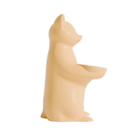 Fiastra Cat Key Holder - Yellow - cat geel zijaanzicht 2