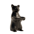 Fiastra Cat Key Holder - Black - cat zwart studio 1