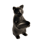 Fiastra Cat Key Holder - Black - cat zwart studio 2