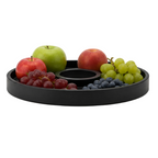 Cerchio Fruit Bowl - Black