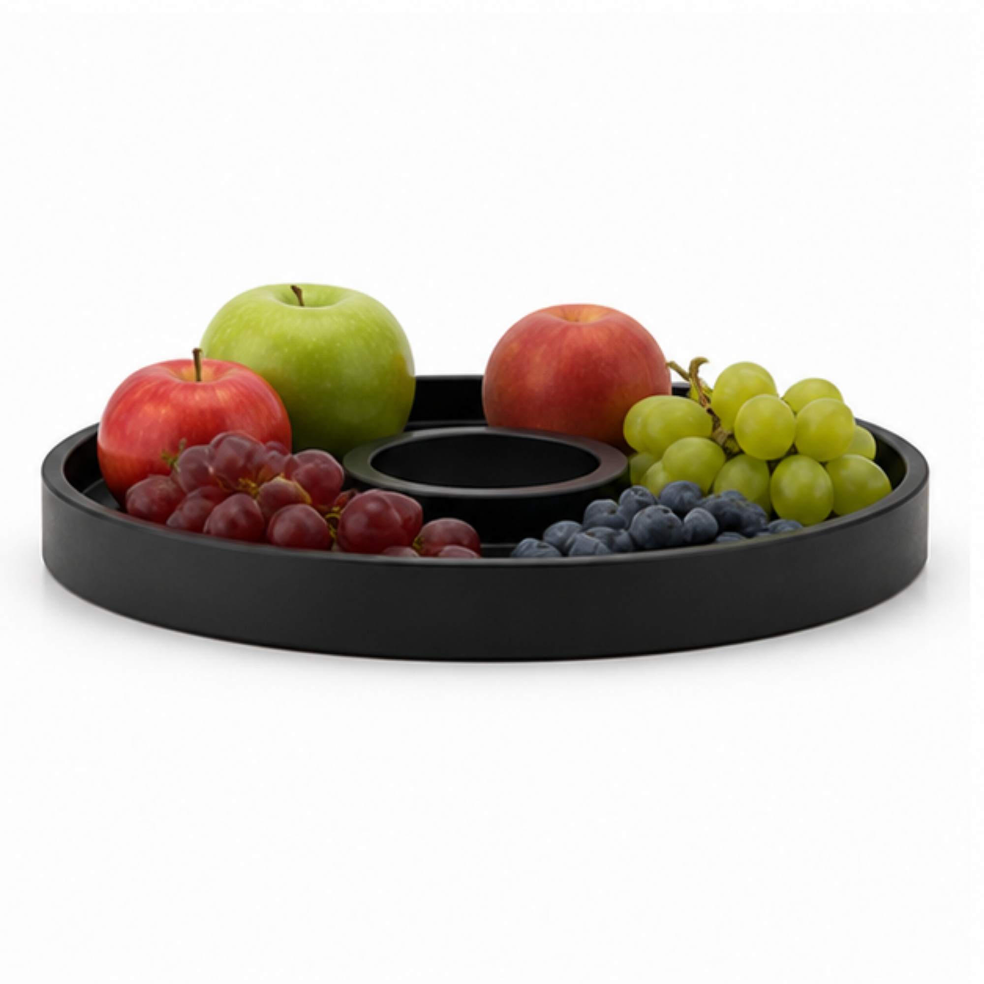 Cerchio Fruit Bowl - Black