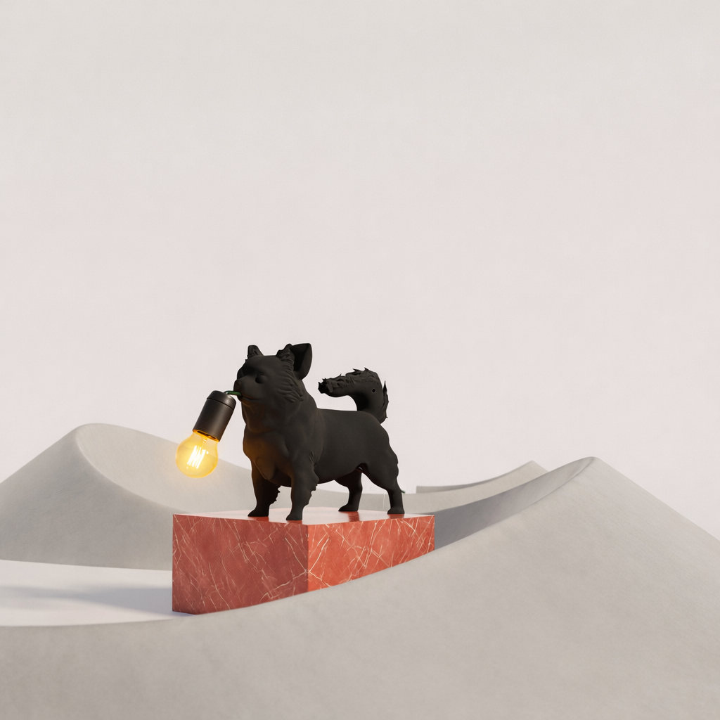 Dog Table Lamp Collection