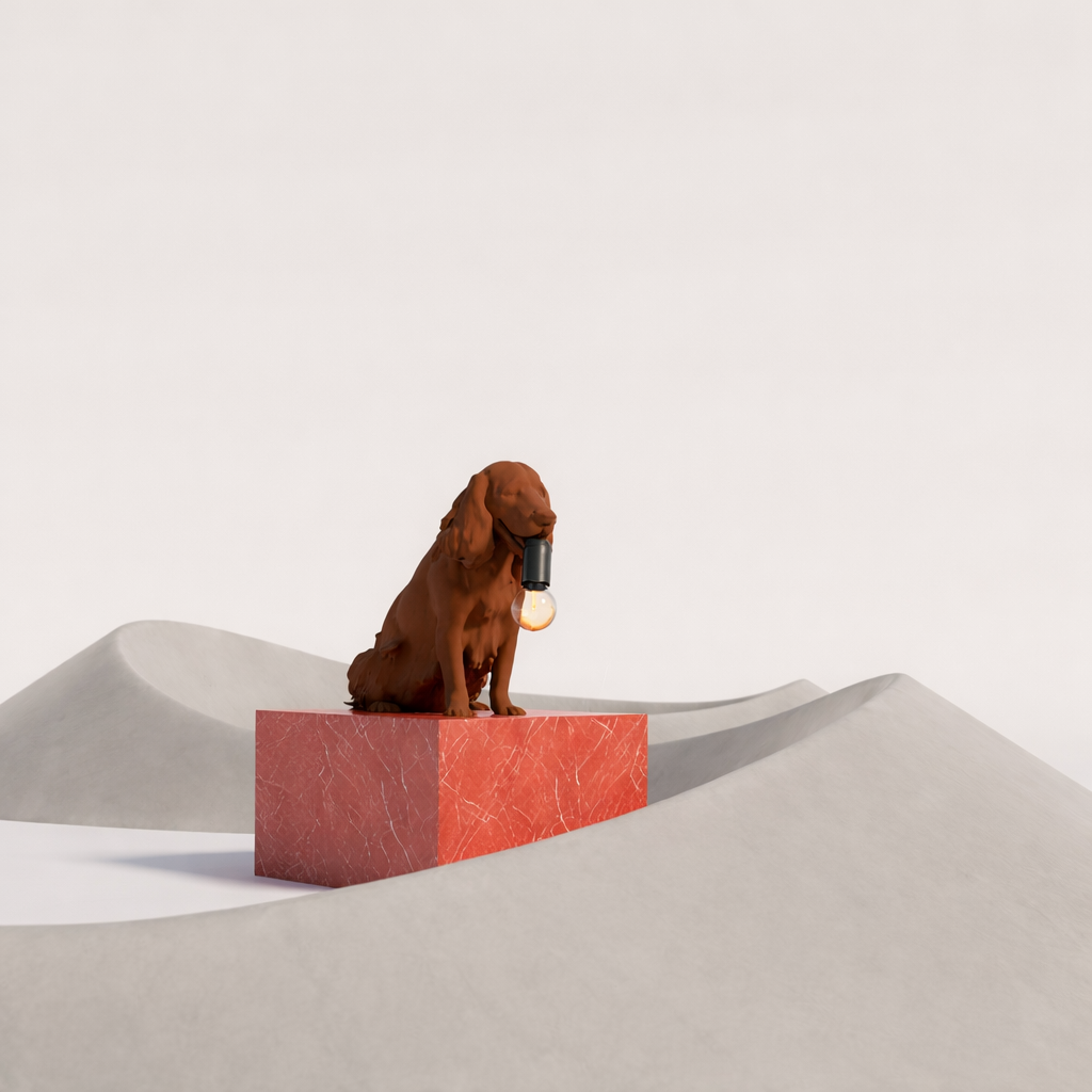 Cocker Spaniel table lamp