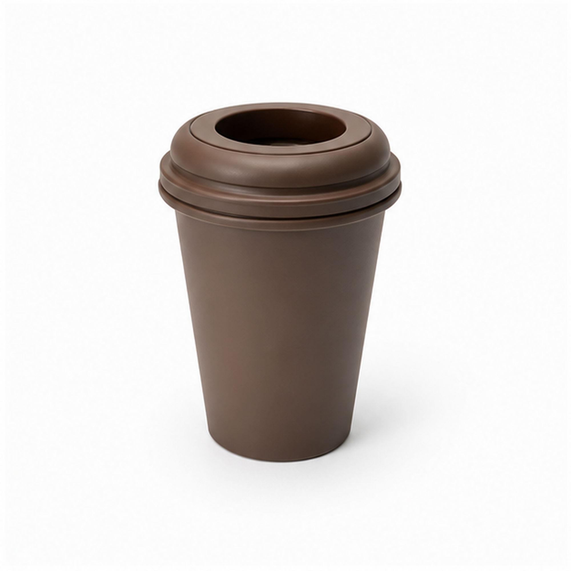 Coffee To Go Vase - Brown