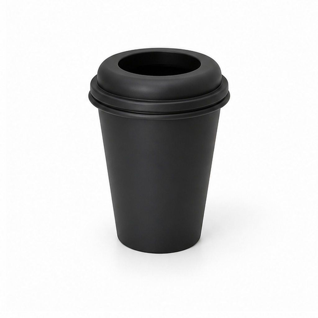 Coffee To Go Vase - Black