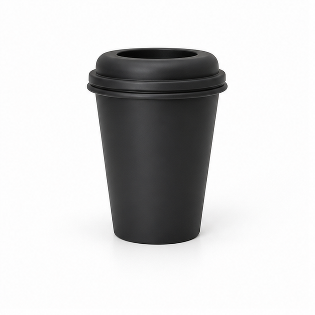 Coffee To Go Vase - Black