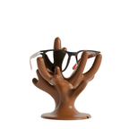 Fiastra Coral Glasses Stand - Brown - coral bruin met zonnebril 1
