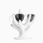 Fiastra Coral Glasses Stand - White - coral wit met zonnebril 1