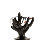 Fiastra Coral Glasses Stand - Black - coral zwart met zonnebril 1