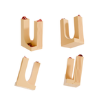 Fiastra Curva Nespresso Capsule Dispenser - Yellow - curva geel meerdere aanzichten 1