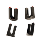 Fiastra Curva Nespresso Capsule Dispenser - Black - curva zwart meerdere aanzichten 1