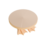 Fiastra Duck Cake Stand - Yellow - duck cake stand geel bovenaanzicht 1