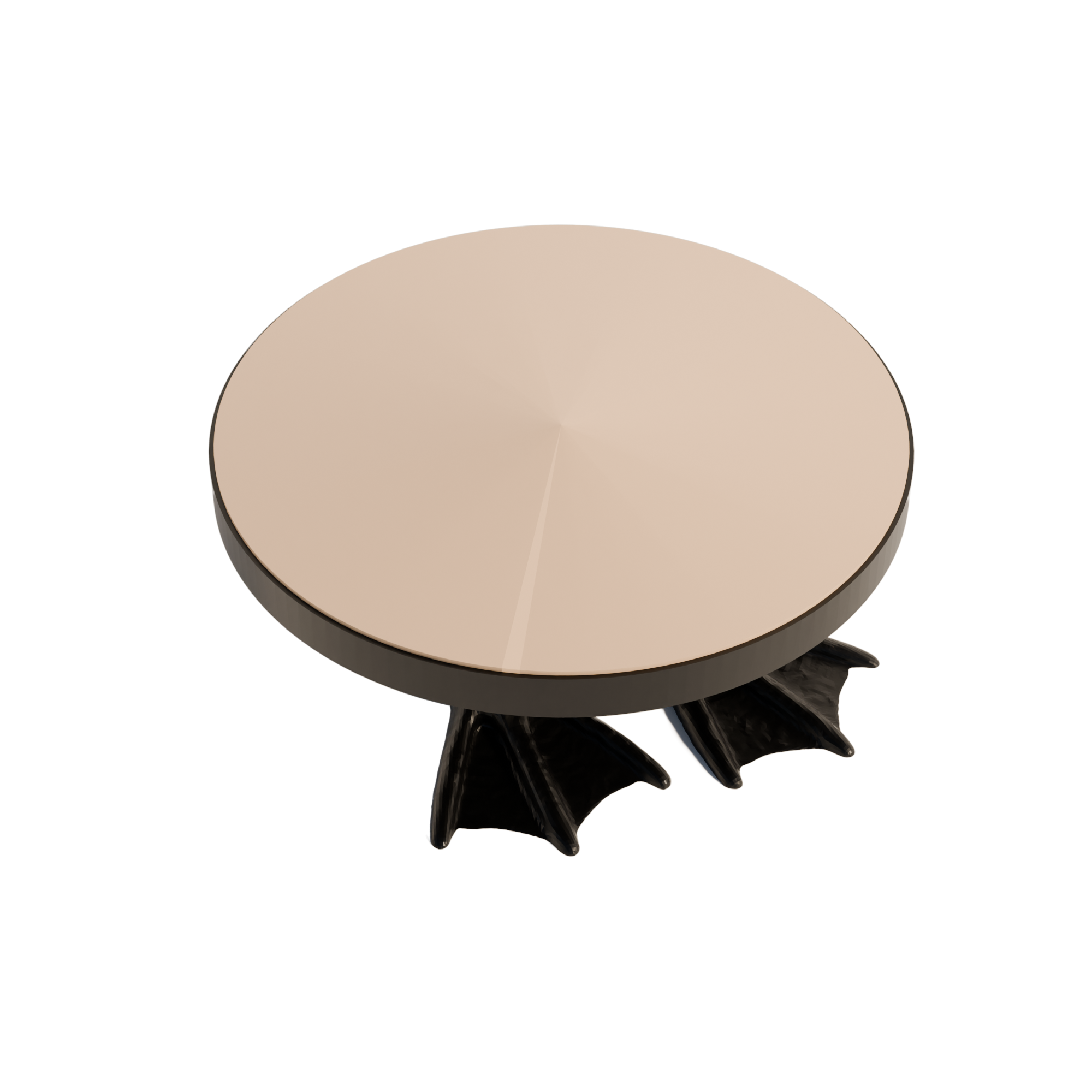 Fiastra Duck Cake Stand - Black - duck cake stand zwart bovenaanzicht 1