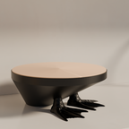 Fiastra Duck Cake Stand - Black - duck cake stand zwart studio aanzicht 1