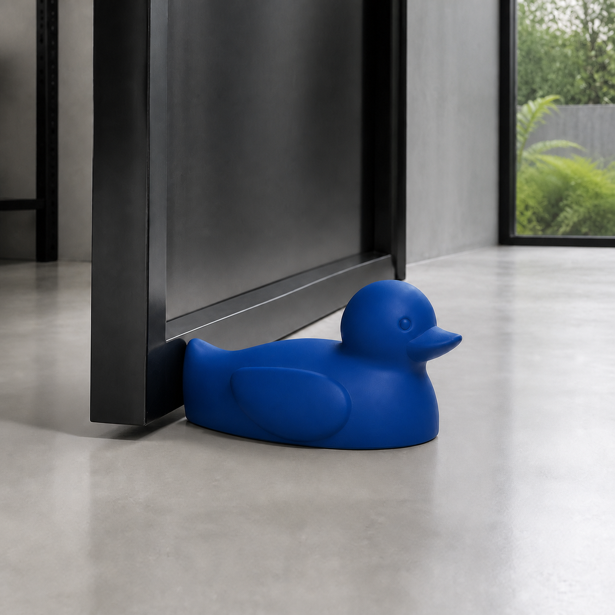 Duck Door Stop - Royal Blue