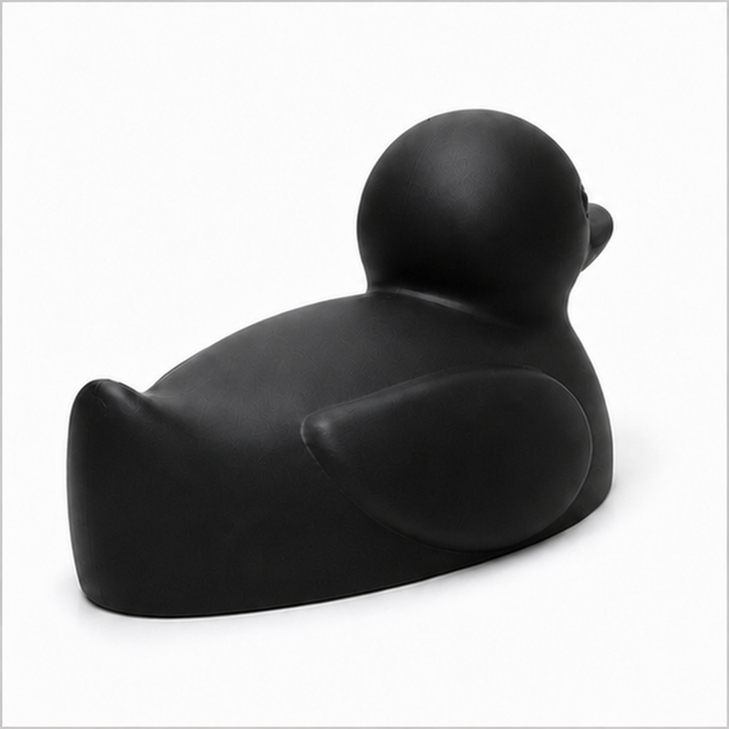 Duck Door Stop - Black