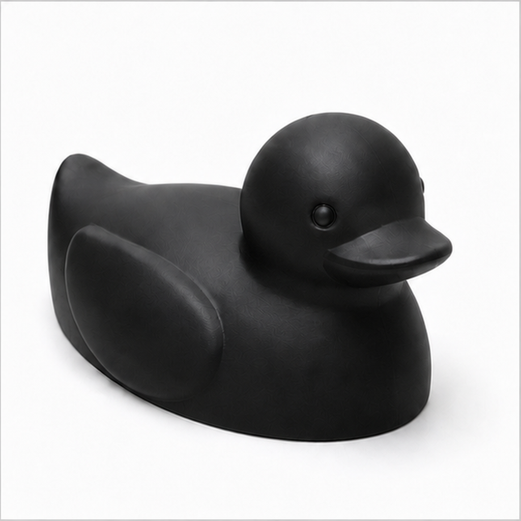 Duck Door Stop - Black