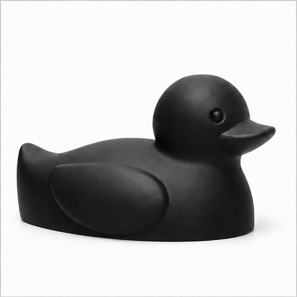 Duck Door Stop - Black