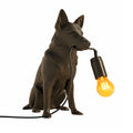 German Shepherd table lamp