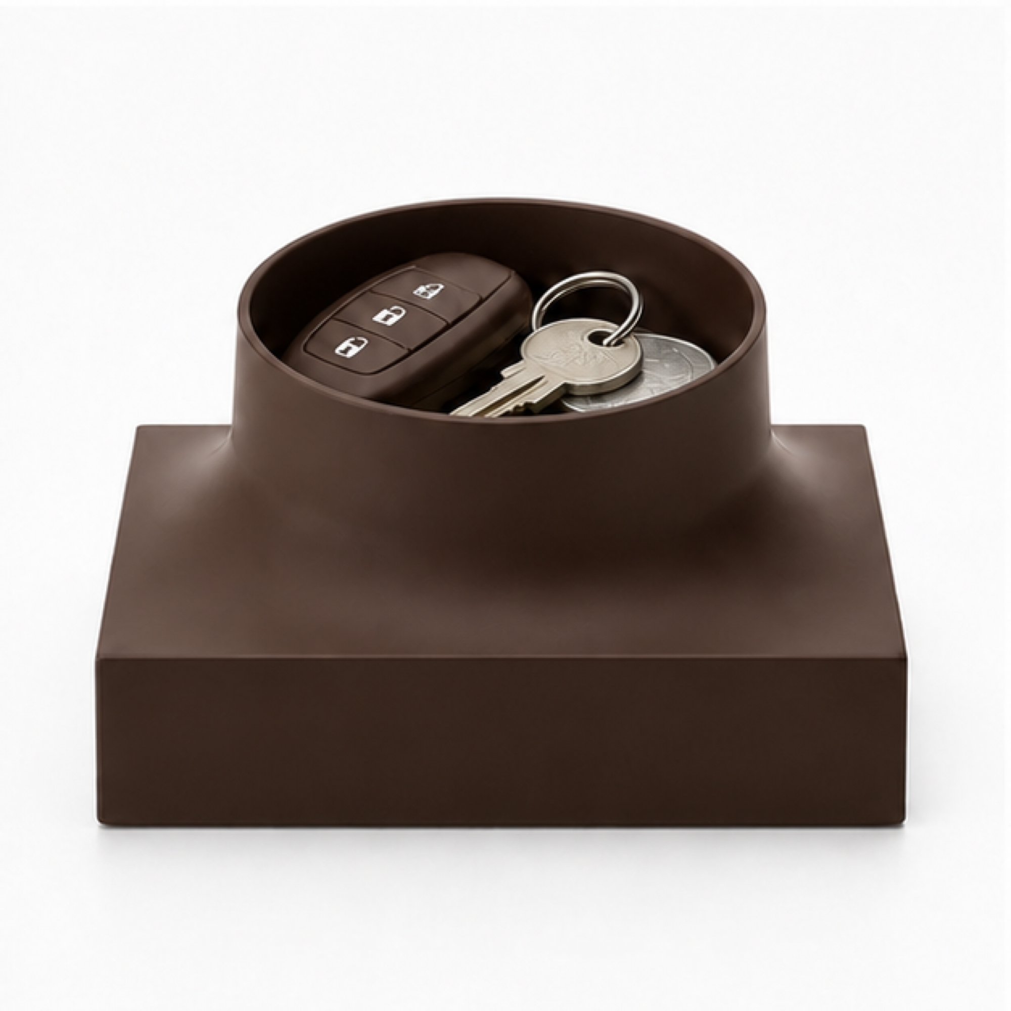 Enna Key Organizer - Brown