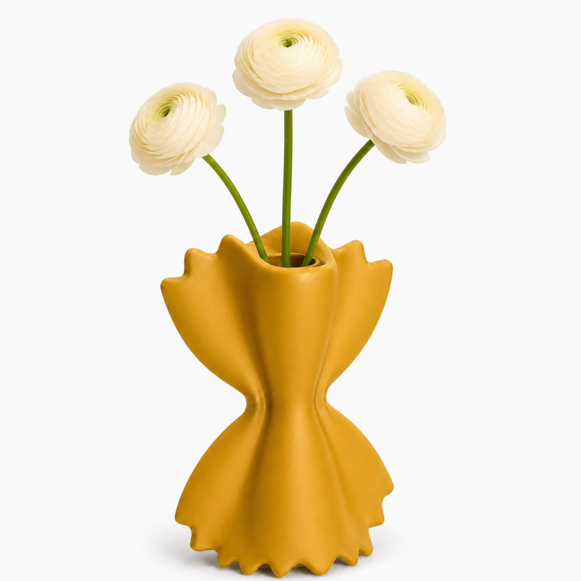 Farfalle Pasta Vase - Yellow