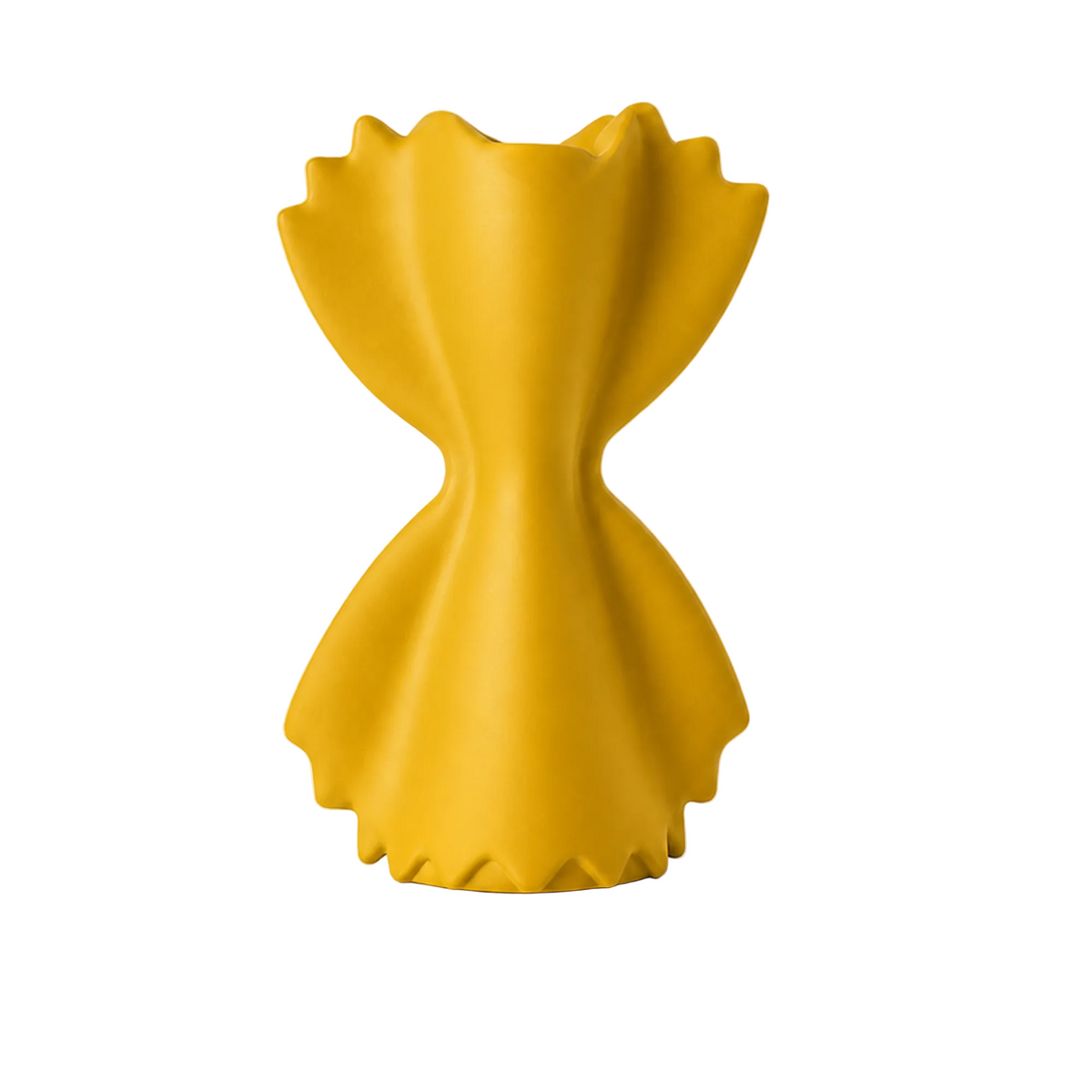 Farfalle Pasta Vase - Yellow