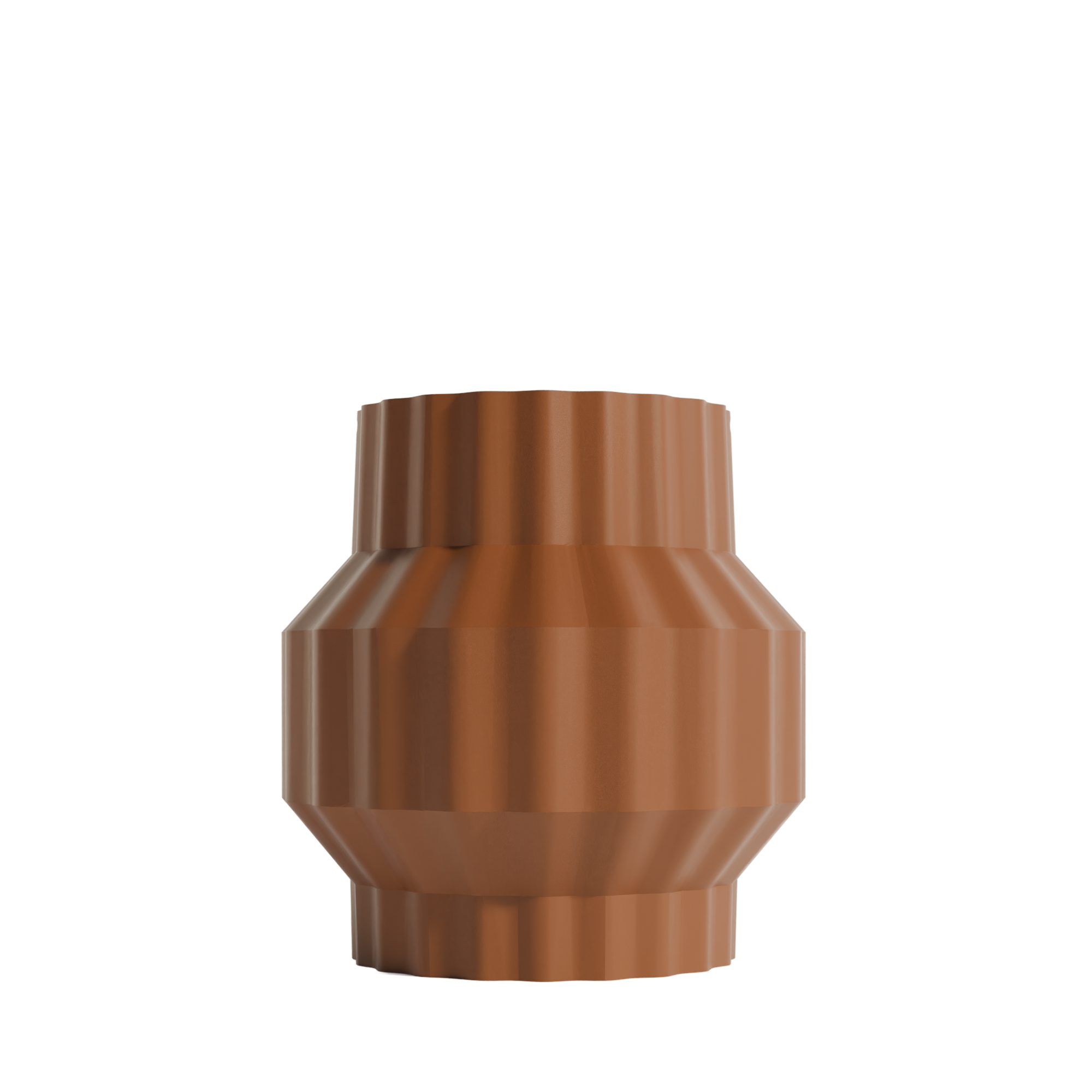 Fiastra Ferrara Kitchen Utensil Holder 16 cm - Brown - ferrara bruin vooraanzicht 1