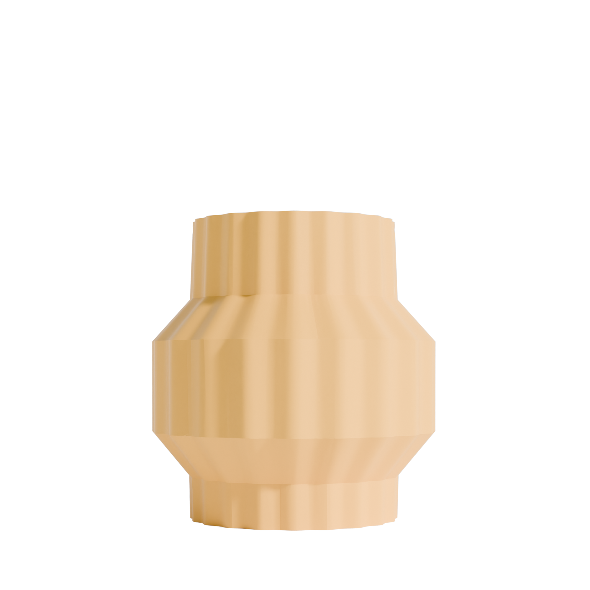 Fiastra Ferrara Kitchen Utensil Holder 16 cm - Yellow - ferrara geel vooraanzicht 1