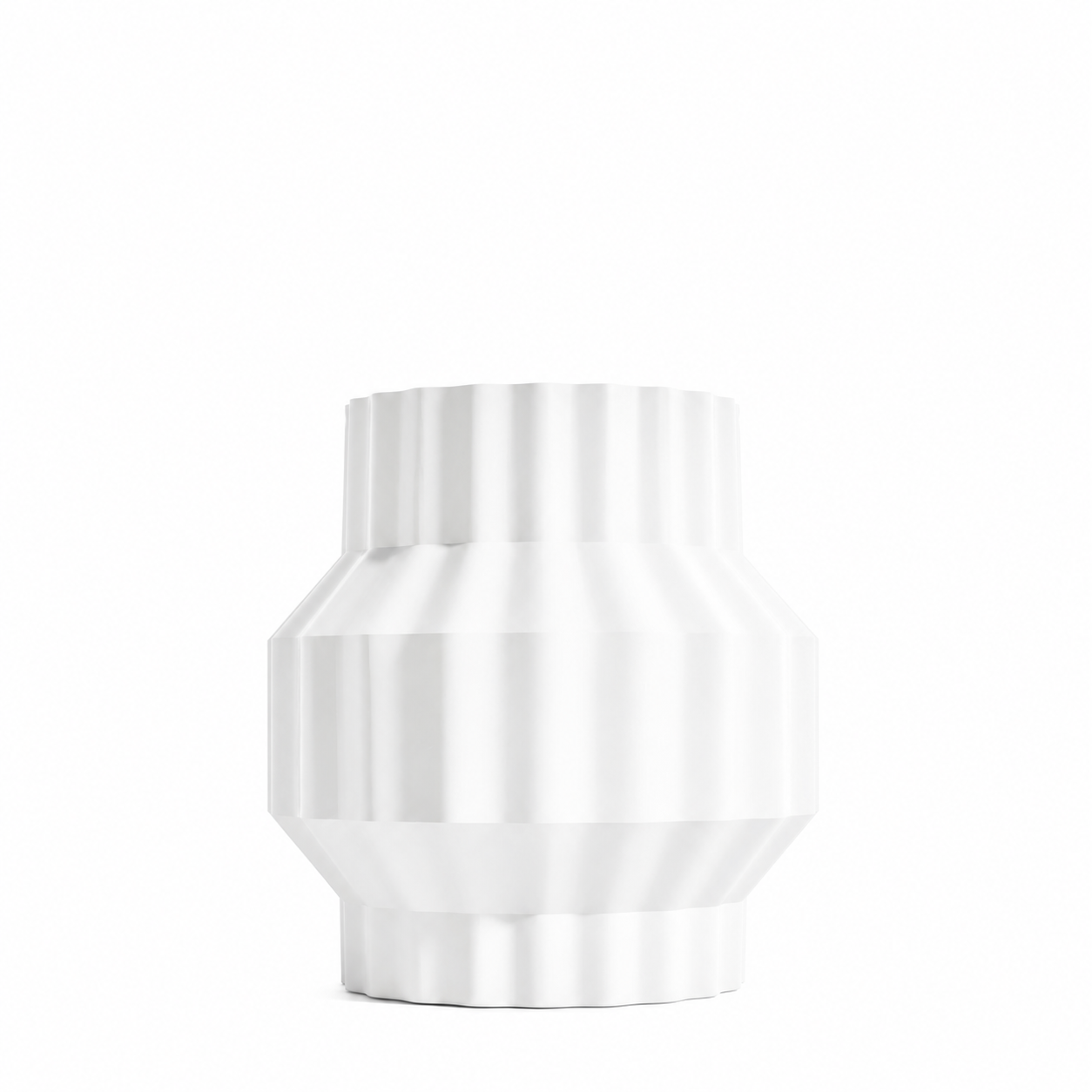 Fiastra Ferrara Kitchen Utensil Holder 16 cm - White - ferrara wit vooraanzicht B