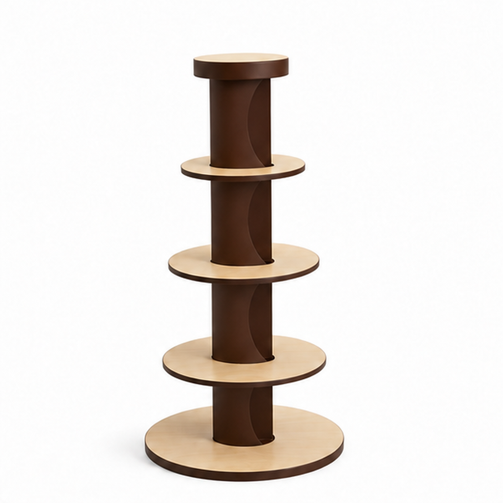 Fiastra etagere 5 etages - Brown