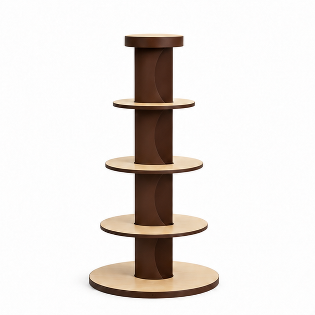 Fiastra etagere 5 etages - Brown