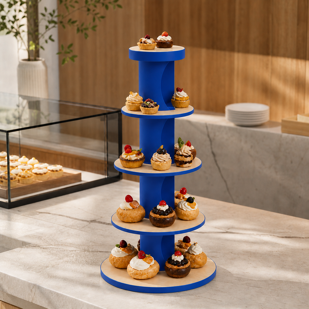Fiastra etagere 5 etages - Royal Blue