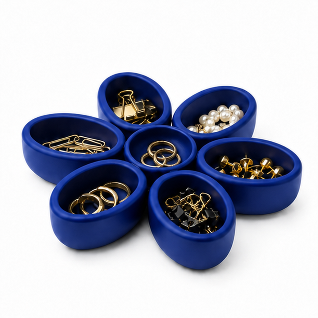 Flower large organizer - Royal Blue
