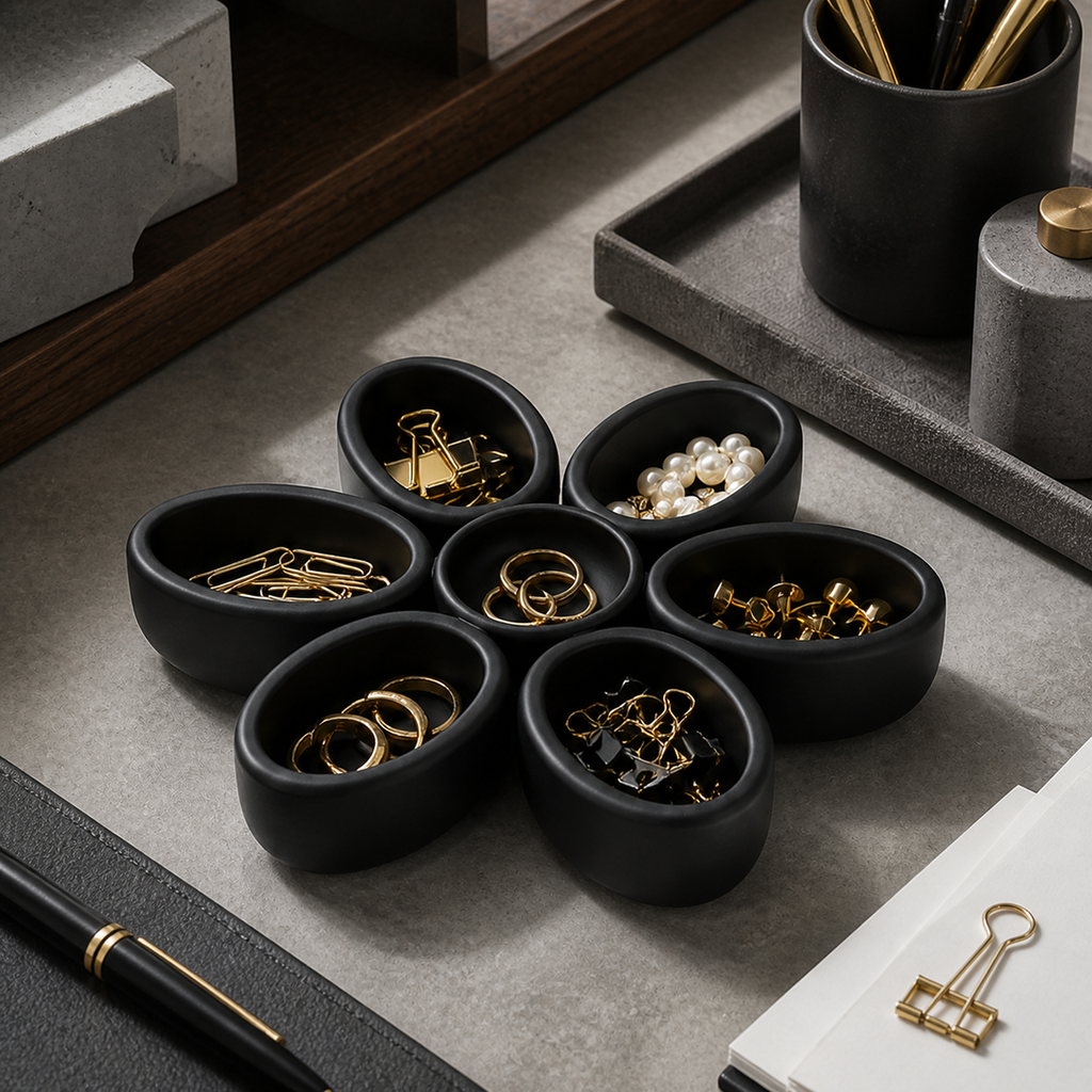 Flower large organizer - Black