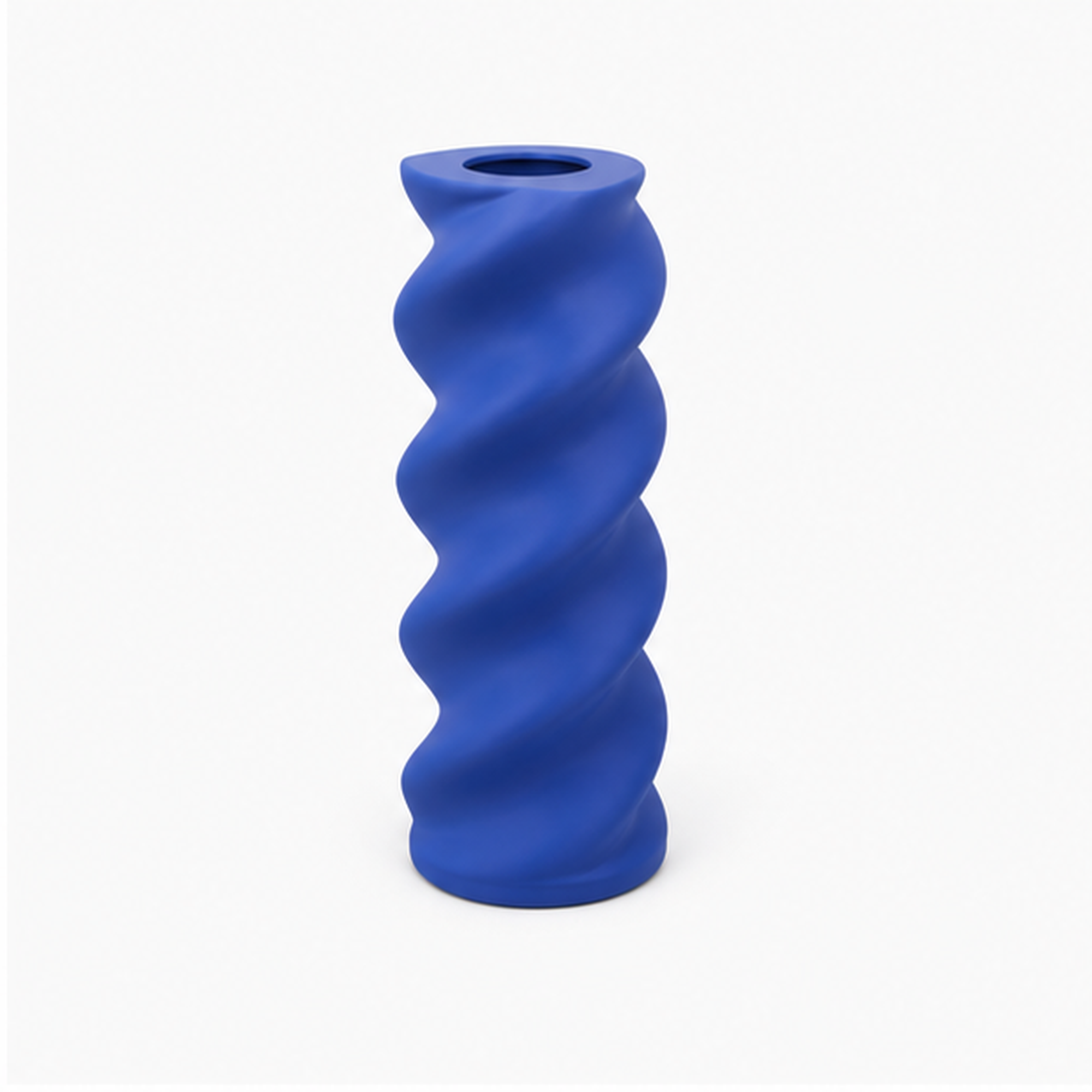 Fusilli Pasta Vase - Royal Blue