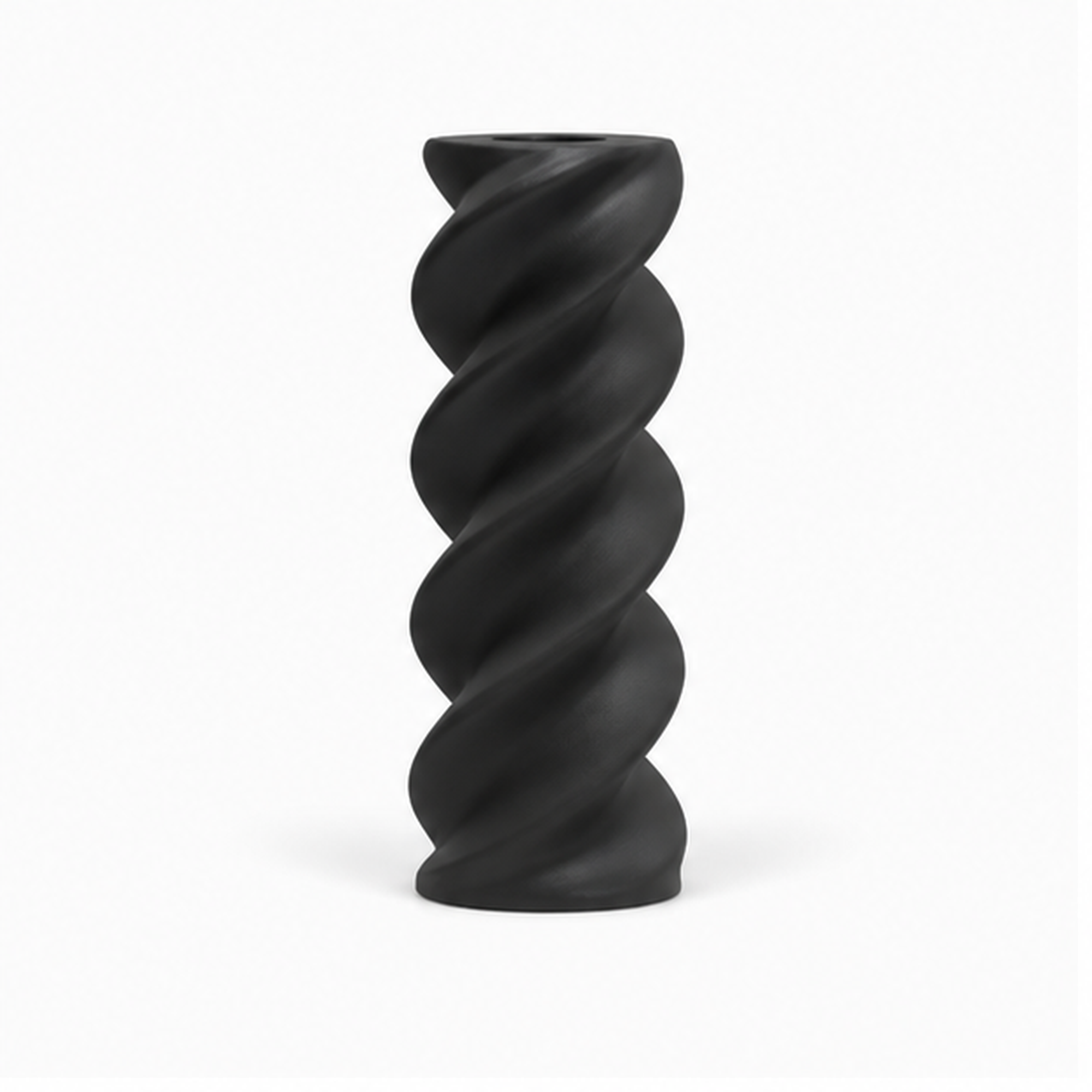 Fusilli Pasta Vase - Black