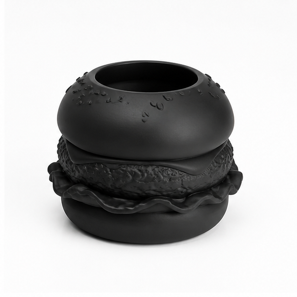 Hamburger Desk Organizer - Black