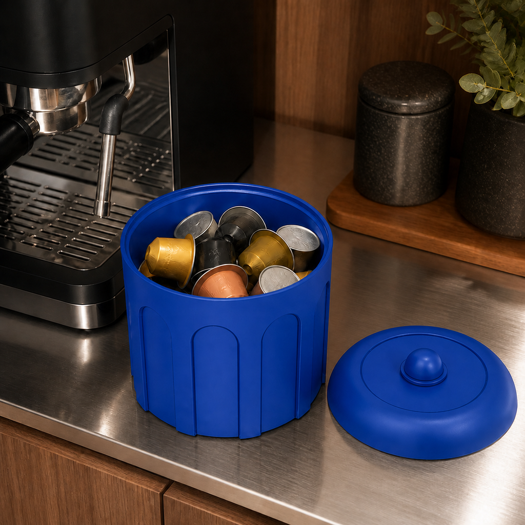 Imperium Coffee Capsule Organizer - Royal Blue