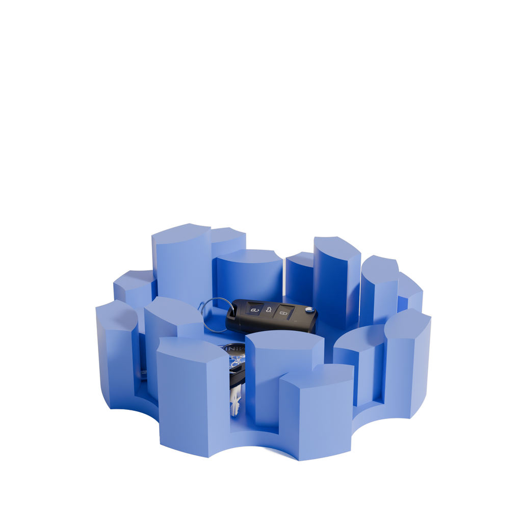 Fiastra Marova Key Organizer - Blue - marova blauw met sleutels 2