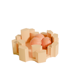 Fiastra Marova Fruit Bowl - Yellow - marova fruitschaal geel met fruit 2