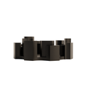 Fiastra Marova Fruit Bowl - Black - marova fruitschaal zwart studio 1