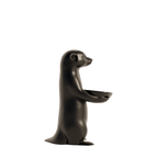 Fiastra Meerkat Key Holder - Black - meerkat zwart zijaanzicht 1