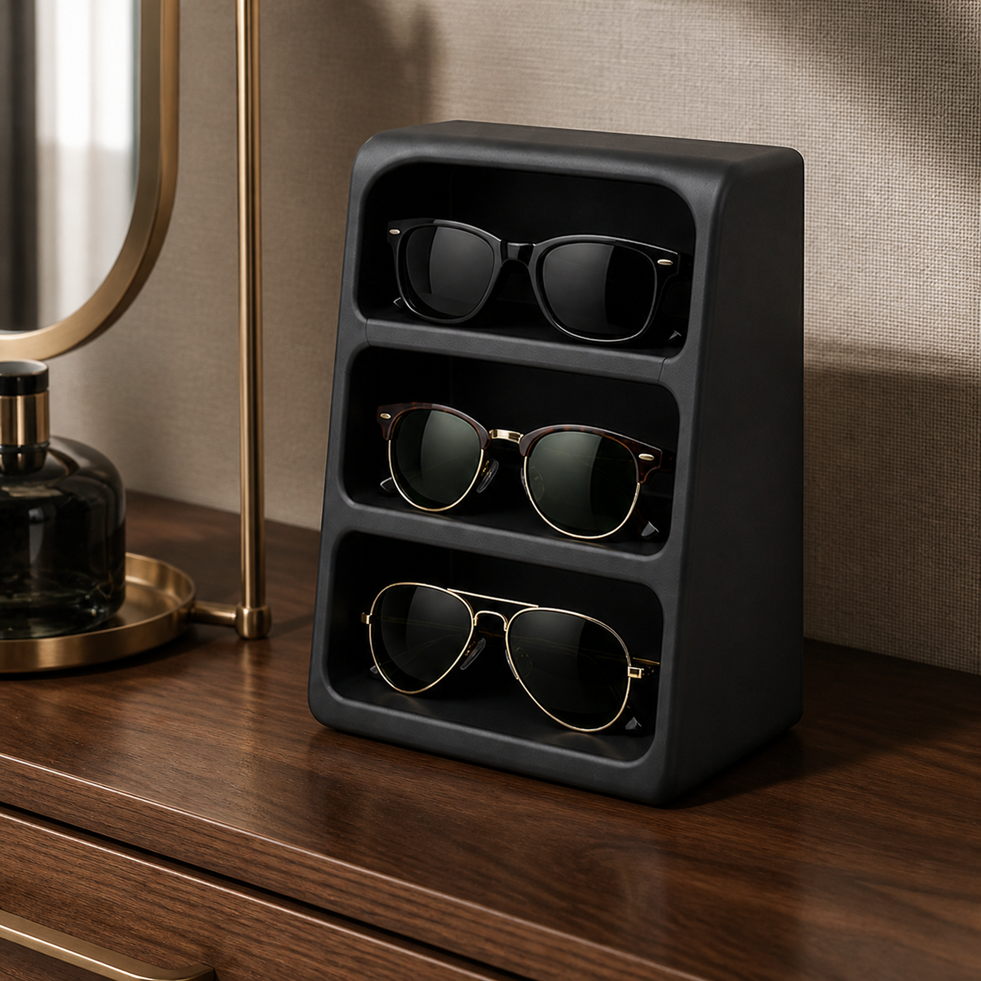 Milano brillenhouder - Black