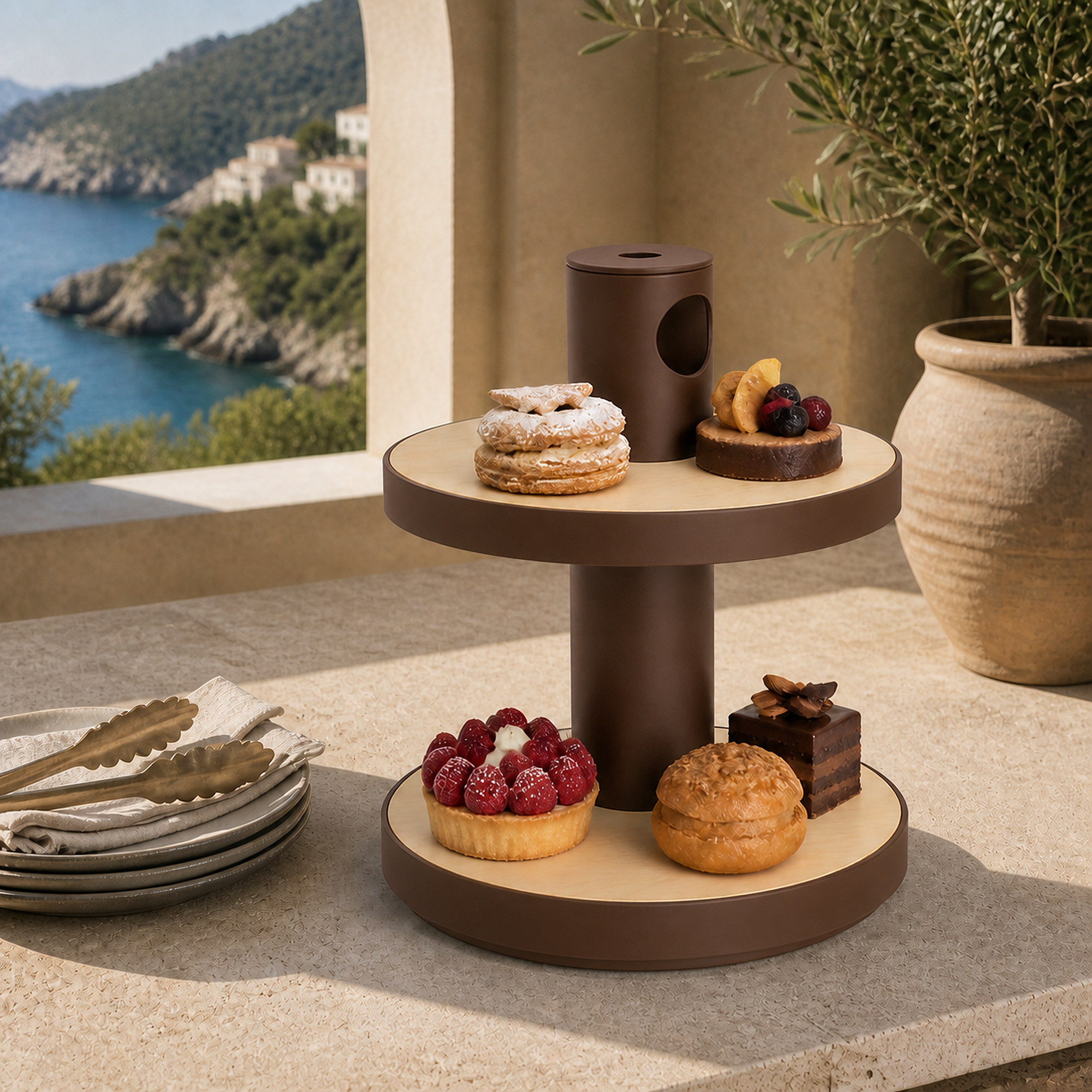 Milano Etagere - Brown