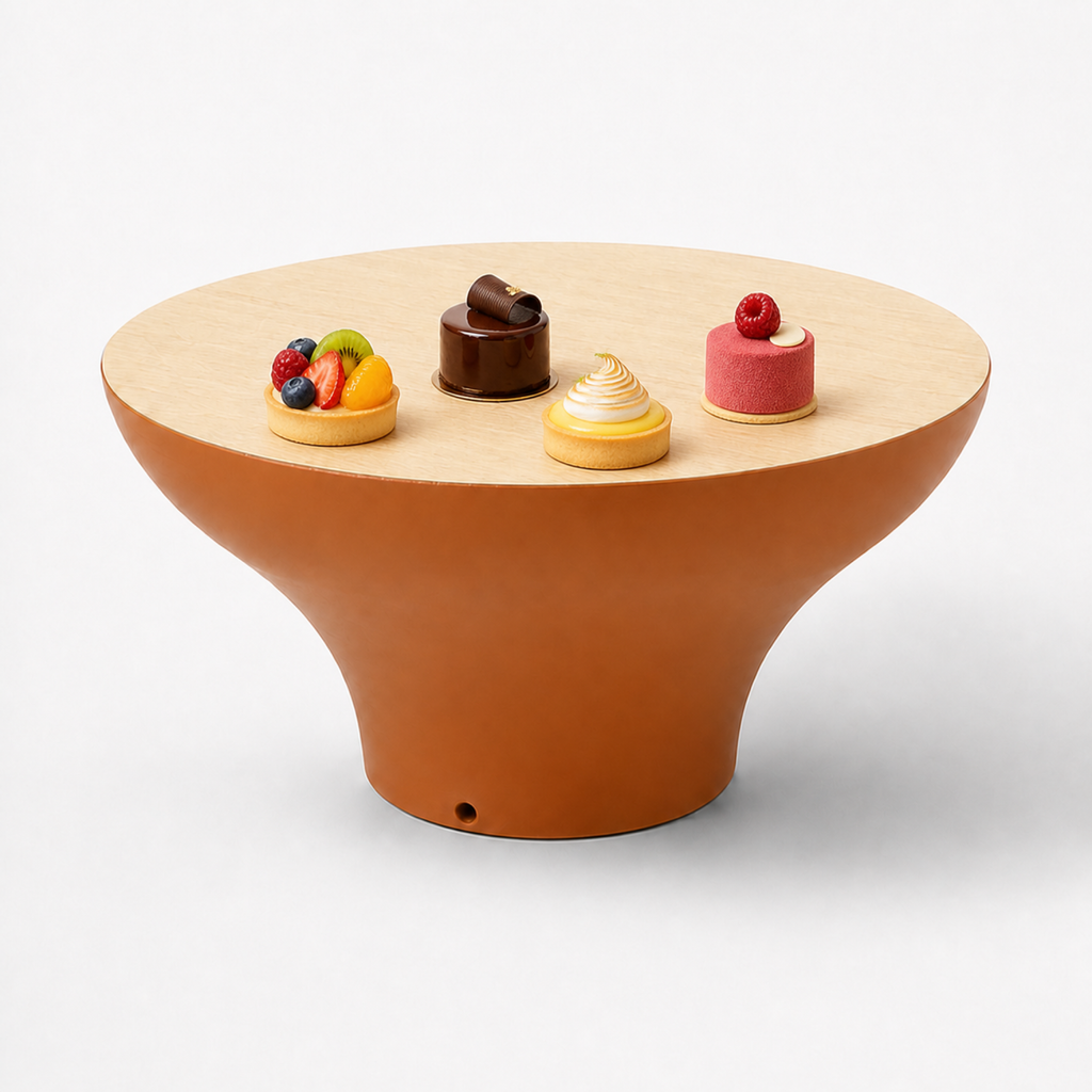 Modena Cake Stand - Brown
