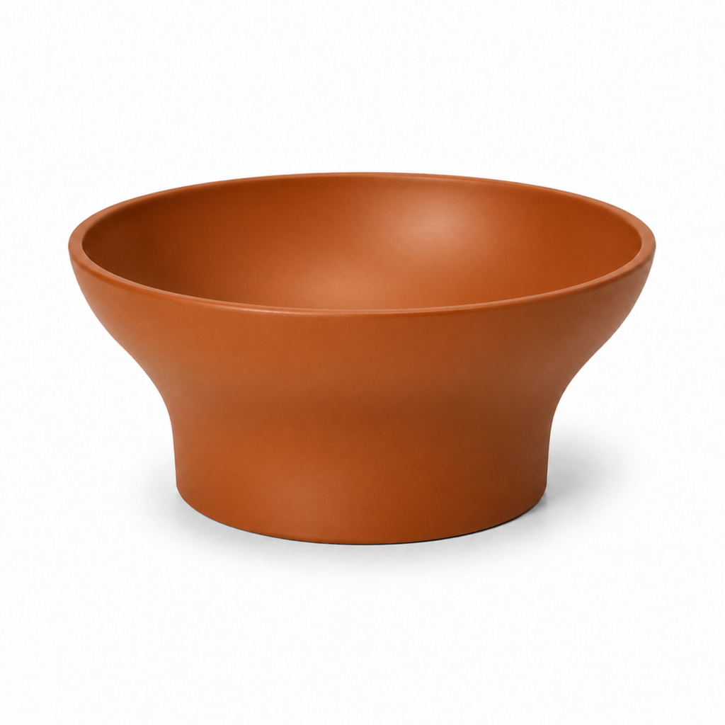 Modena Fruit Bowl - Brown